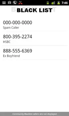 Call Control - Call Blocker android App screenshot 1