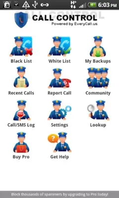 Call Control - Call Blocker android App screenshot 2